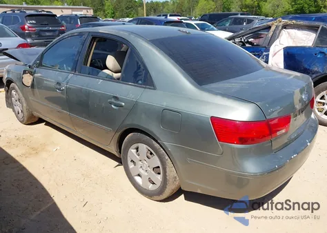 2009 Hyundai Sonata Gls из США, поврежденный, VIN 5NPET46C99H500941